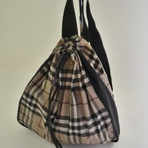AUTHENTIC VINTAGE Burberry Drawstring Backpack